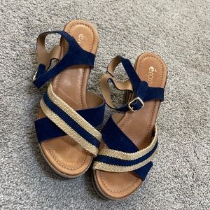 Cute wedge sandles